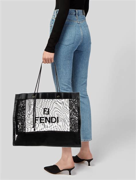 new fendi tote|Fendi tote shopper.